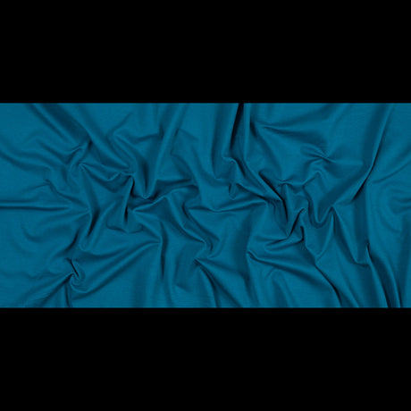 Oceanic Blue Stretch Double Knit