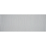 Brown, Black and White Striped Rayon Twill