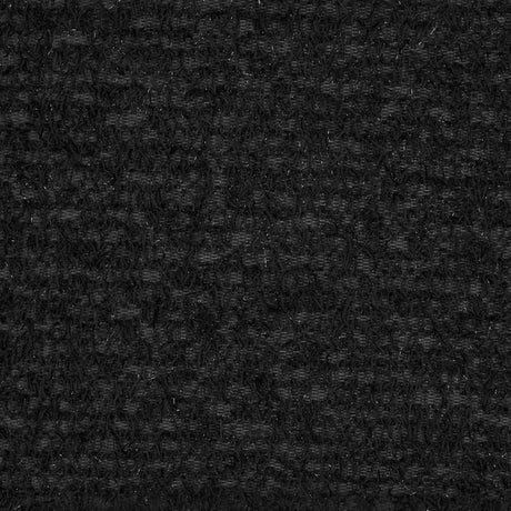 Black Fringed Stretch Knit