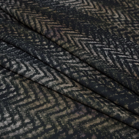 Army Colored Large-Scale Herringbone Polyester Panel