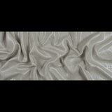 Lightweight Linen Woven with Metallic Silver Foil - Oatmeal - Simone Collection