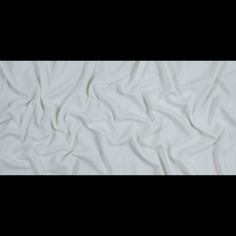 Optic White Stretch Micro Pique