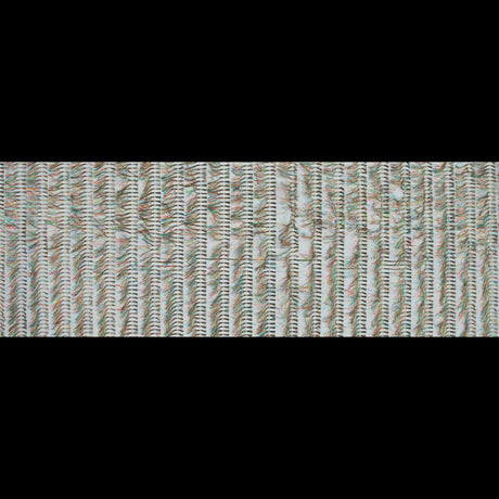 Optic White and Multicolor Eyelash Fringe Fabric