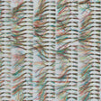 Optic White and Multicolor Eyelash Fringe Fabric