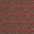 Red, Orange and Brown Cotton Tweed