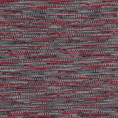 Red and White Cotton Tweed