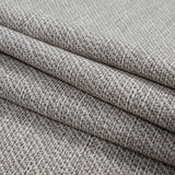 Brown and Ivory Stretch Cotton Tweed