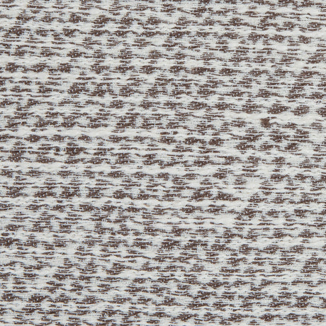 Brown and Ivory Stretch Cotton Tweed