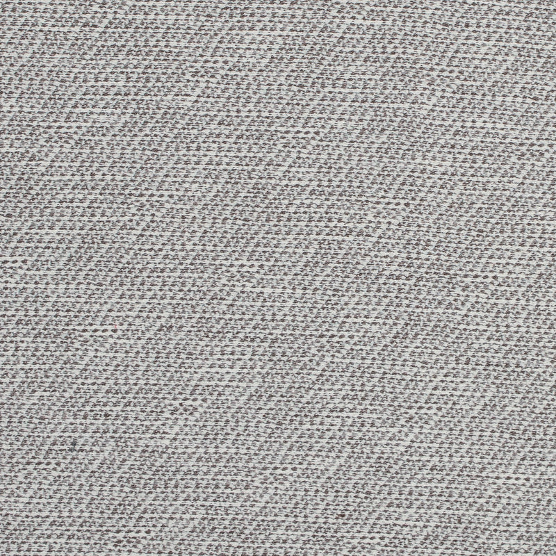 Brown and Ivory Stretch Cotton Tweed