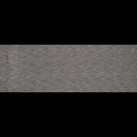 Truffle, Orange and White Cotton Tweed