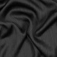 Black Stretch Rayon Plisse