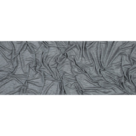 Light Heathered Gray Rayon Jersey