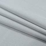 Theory Light Slate and White Striped Polyester Shirting