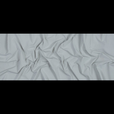 Theory Light Slate and White Striped Polyester Shirting