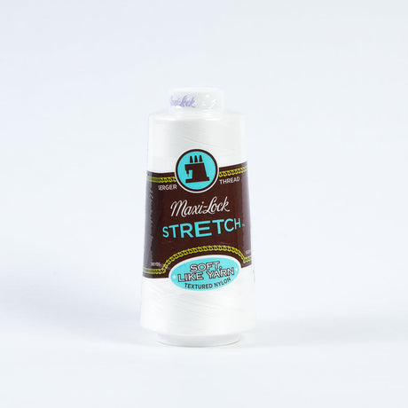 Maxi-Lock Stretch Serger Thread 2000yds - White