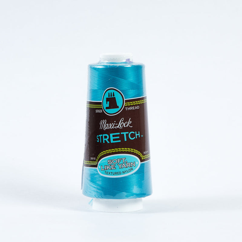 Maxi-Lock Stretch Serger Thread 2000yds - Radiant Turquoise