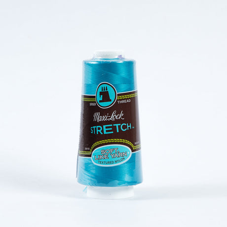 Maxi-Lock Stretch Serger Thread 2000yds - Radiant Turquoise