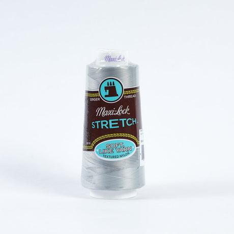 Maxi-Lock Stretch Serger Thread 2000yds - Light Gray