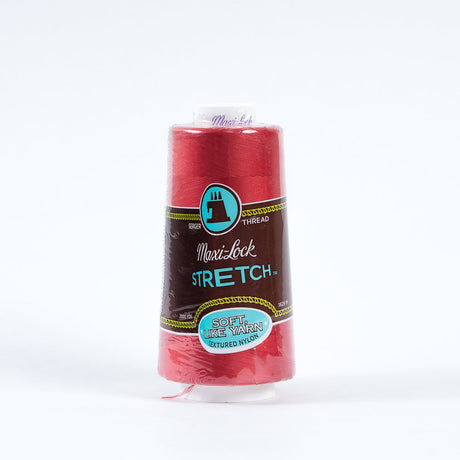 Maxi-Lock Stretch Serger Thread 2000yds - Poppy Red