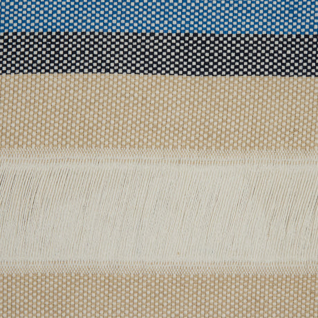 Sea NY Navy and Gilded Beige Striped Cotton Canvas
