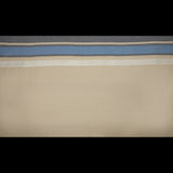 Sea NY Navy and Gilded Beige Striped Cotton Canvas