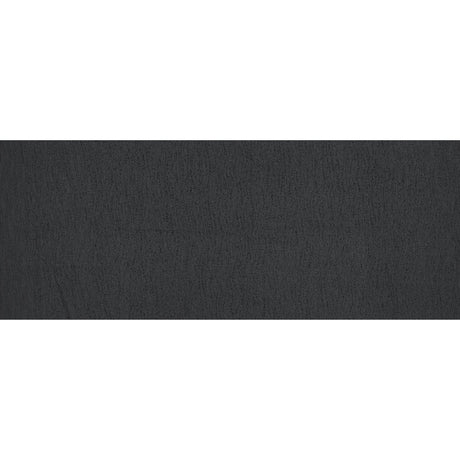 Black Cotton Woven with a Stitched Design and Charcoal Painted Coating