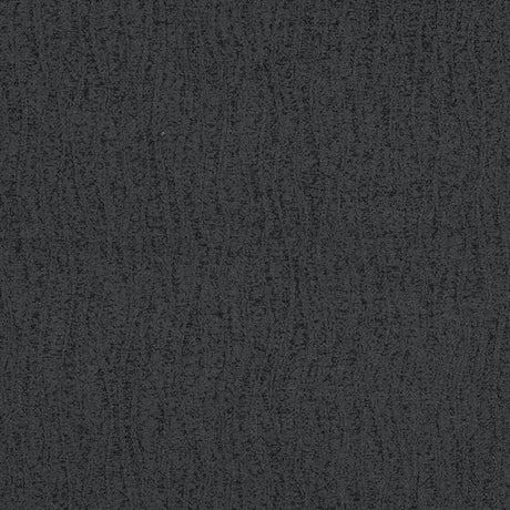 Black Cotton Woven with a Stitched Design and Charcoal Painted Coating