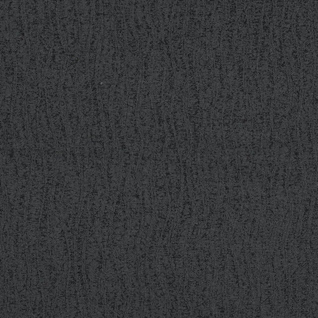 Black Cotton Woven with a Stitched Design and Charcoal Painted Coating