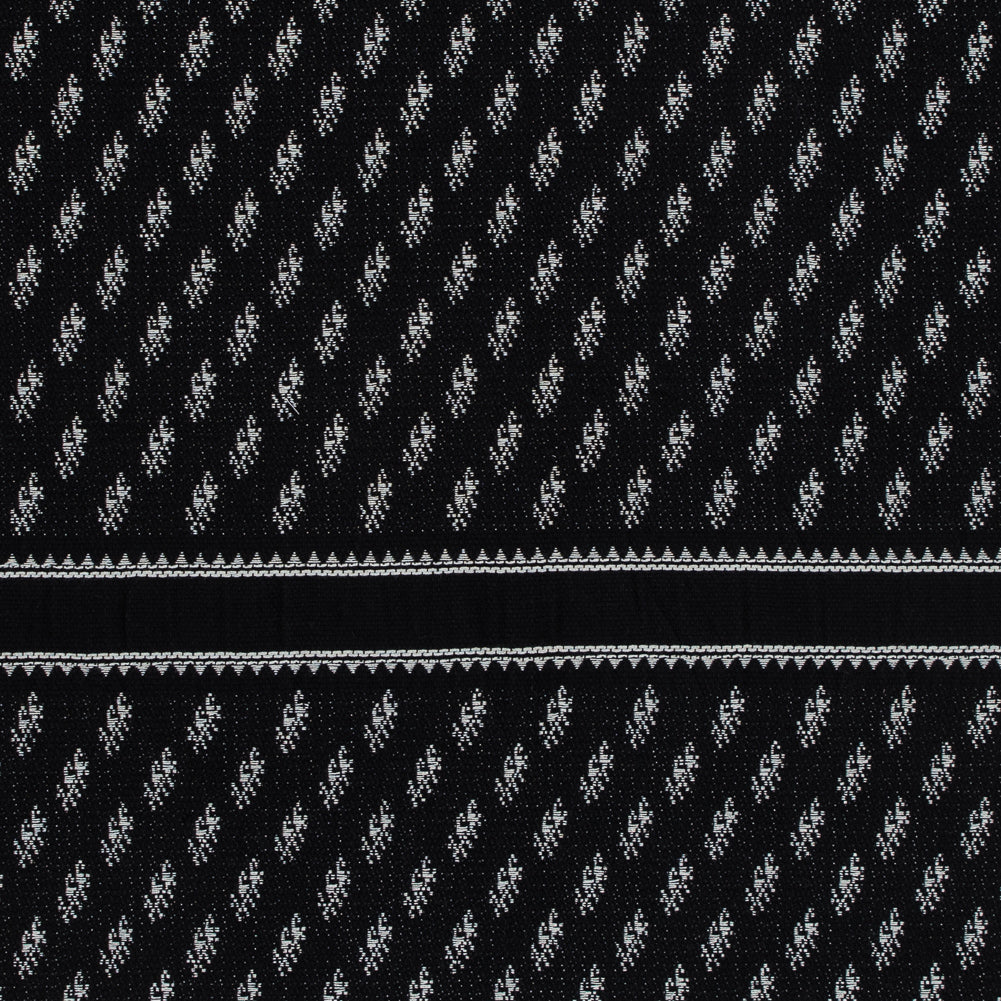 Sea NY Black and White Striped Cotton Woven