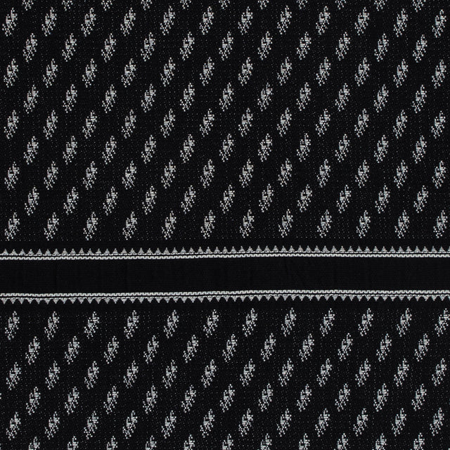 Sea NY Black and White Striped Cotton Woven