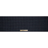 Sea NY Italian Red, White and Blue Plaid Wool Blend