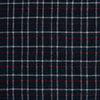 Sea NY Italian Red, White and Blue Plaid Wool Blend