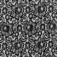 Sea NY Black Floral Re-Embroidered Lace
