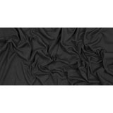 Black 9 x 1 Rib Knit