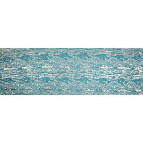 Metallic Gold and Blue Abstract Jacquard