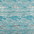 Metallic Gold and Blue Abstract Jacquard
