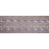 Metallic Gold, Lavender and Mauve Abstract Jacquard