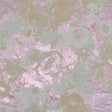 Beige, Pista Green and Metallic Pink Abstract Jacquard