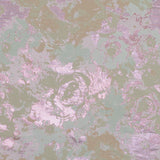Beige, Pista Green and Metallic Pink Abstract Jacquard