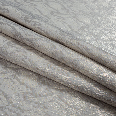 Metallic Ivory, Gray and Nude Python Jacquard