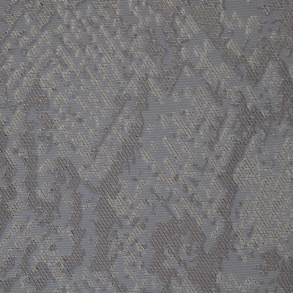 Metallic Ivory, Gray and Nude Python Jacquard