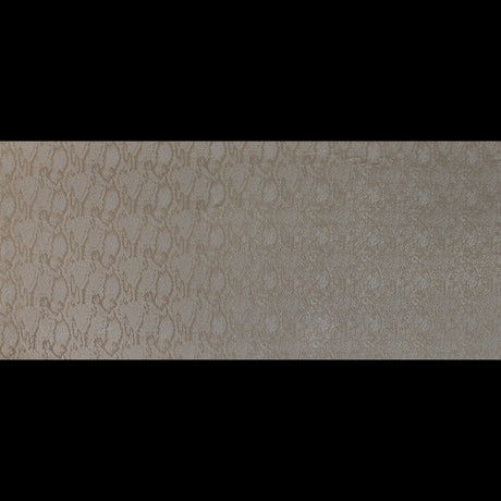 Metallic Beige and Nude Python Jacquard