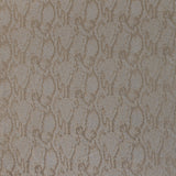 Metallic Beige and Nude Python Jacquard