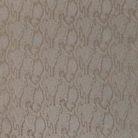 Metallic Beige and Nude Python Jacquard