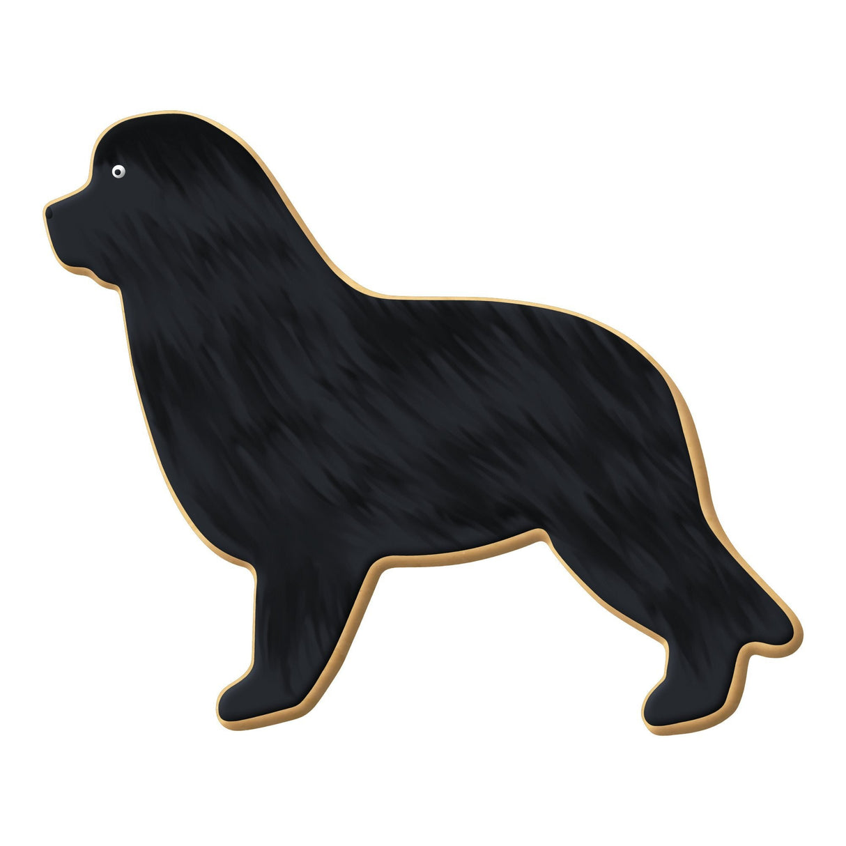 Newfoundland Dog Cookie Cutter 5.25 in B1455