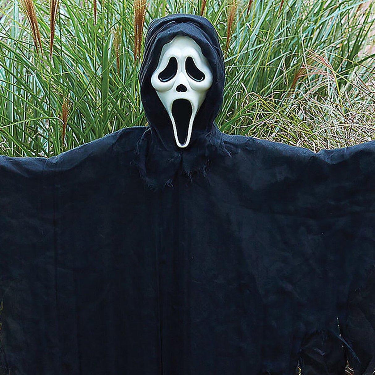 5 Inches Ghost Face Prop Scarecrow Halloween Decoration