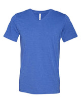 BELLA + CANVAS® Heather CVC Short Sleeve V-Neck Tee