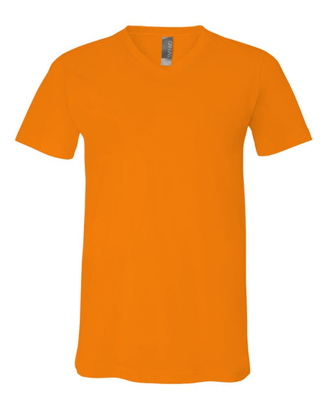 BELLA + CANVAS® V Neck Short Sleeve Jersey T-Shirt