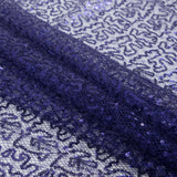 Netting with All-Over Circle Baby Sequins - Purple