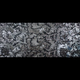 Mesh with Baby Sequins - Gray and Black Abstract